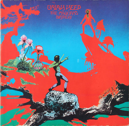 Uriah Heep : The Magician's Birthday (LP, Album, Gat)