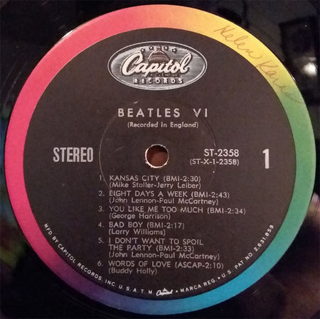 The Beatles : Beatles VI (LP, Album)