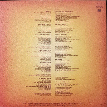 Crosby, Stills & Nash : Replay (LP, Comp)