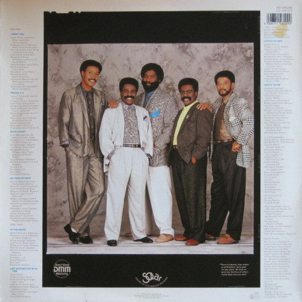 The Whispers : Just Gets Better With Time (LP, Album)