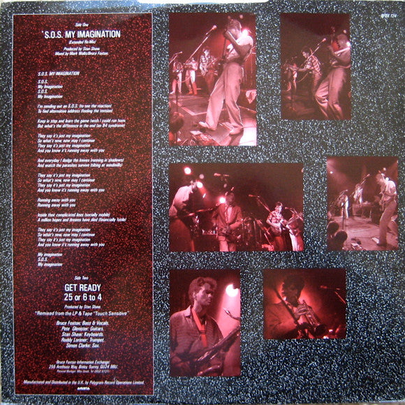 Bruce Foxton : S.O.S. My Imagination (12", Single)