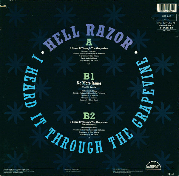Hell Razor : I Heard It Through The Grapevine (12", Maxi)