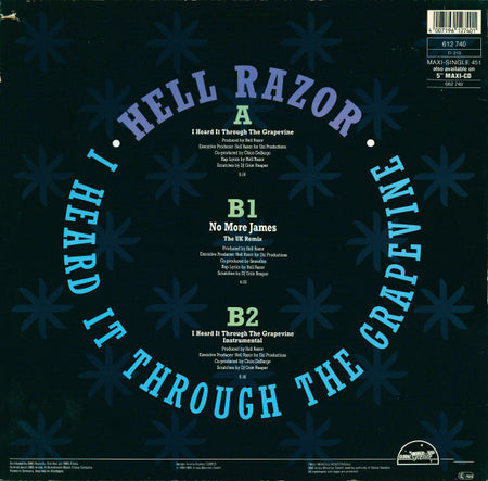 Hell Razor : I Heard It Through The Grapevine (12", Maxi)