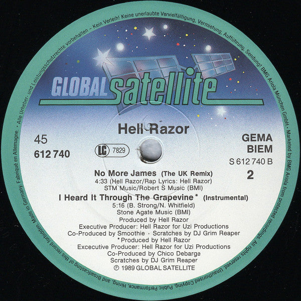Hell Razor : I Heard It Through The Grapevine (12", Maxi)