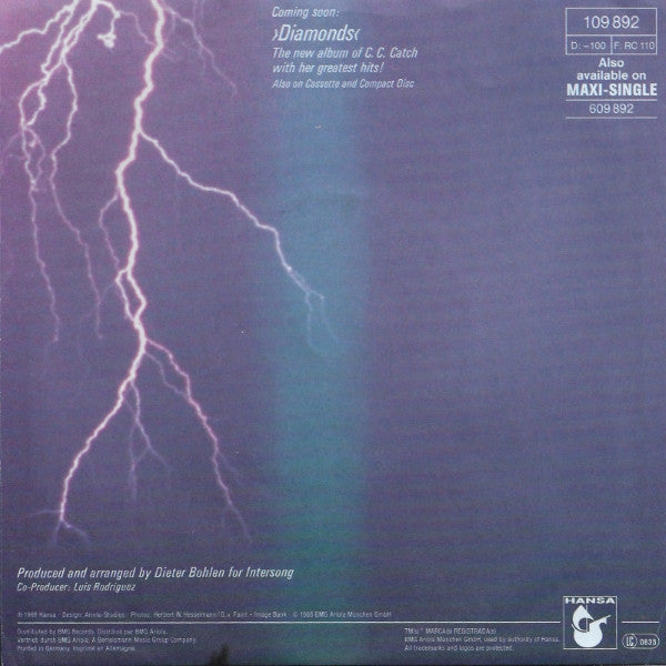 C.C. Catch : House Of Mystic Lights (7", Single)