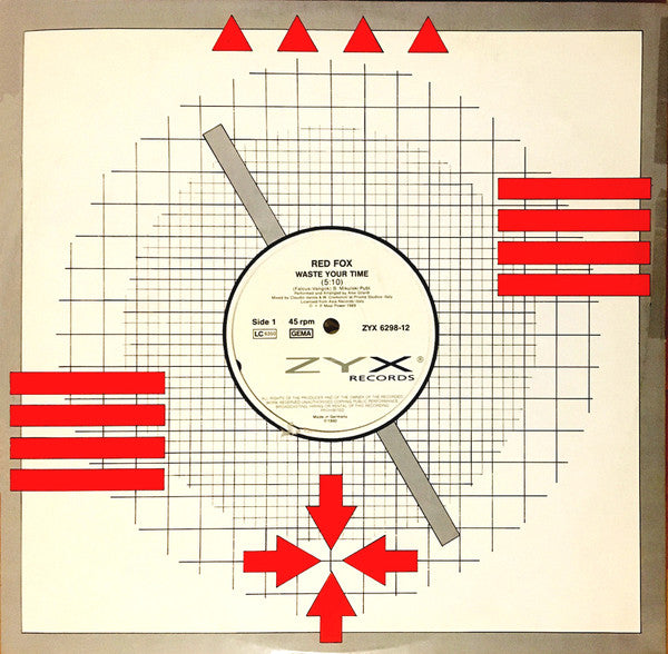 Red Fox : Waste Your Time (12")