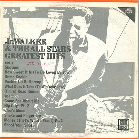 Junior Walker & The All Stars : Greatest Hits (LP, Comp)