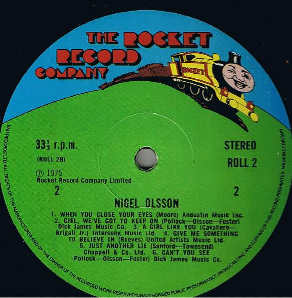 Nigel Olsson : Nigel Olsson (LP, Album)