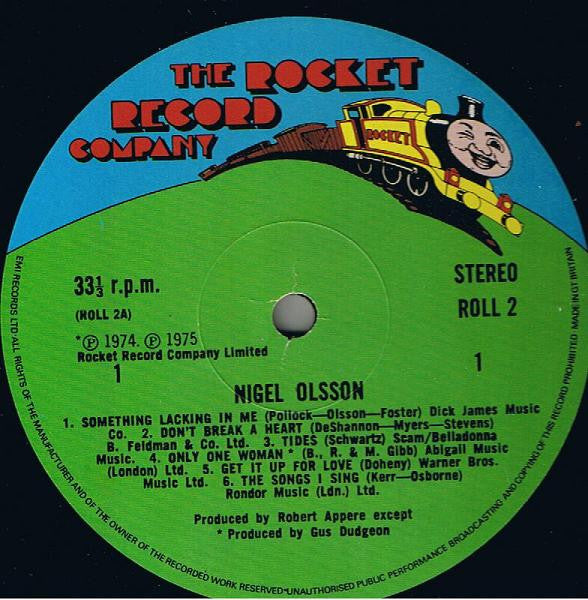 Nigel Olsson : Nigel Olsson (LP, Album)