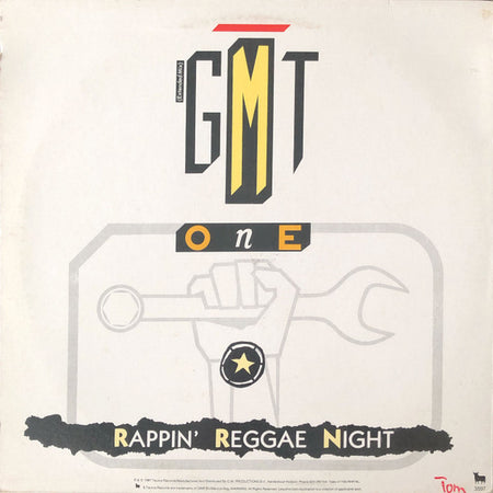 G.M.T. One : Reggae Night (12", M/Print)