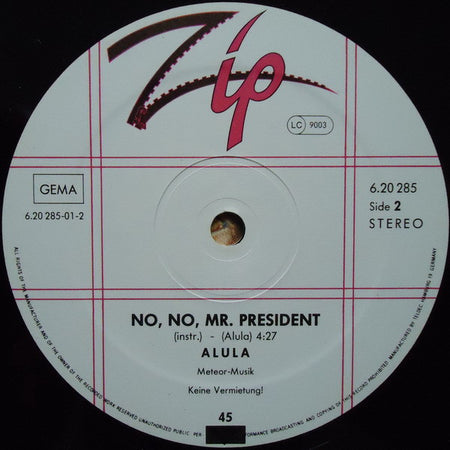 Alula : Mr. President (12", Maxi)