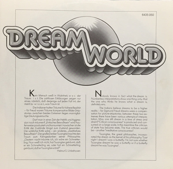 Dreamworld (3) : On Flight To The Light (LP, Album)