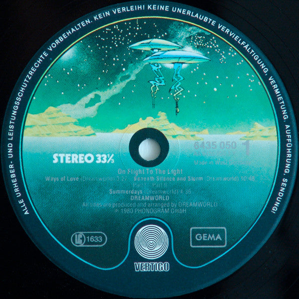 Dreamworld (3) : On Flight To The Light (LP, Album)