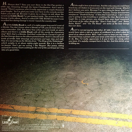 George Carlin : On The Road (LP, Album, Spe)