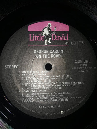 George Carlin : On The Road (LP, Album, Spe)