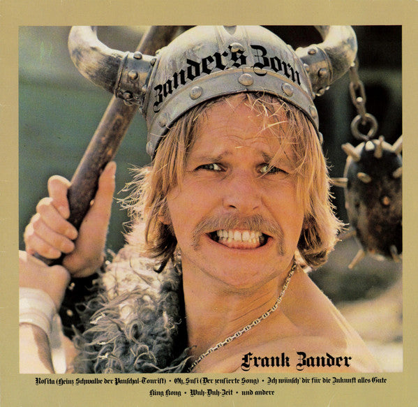 Frank Zander : Zander's Zorn (LP, Album, Gat)