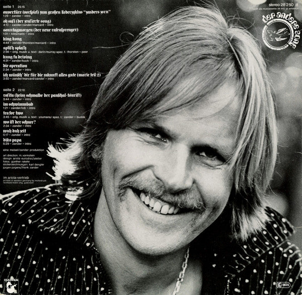 Frank Zander : Zander's Zorn (LP, Album, Gat)