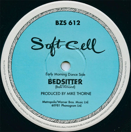 Soft Cell : Bedsitter (12", Single)
