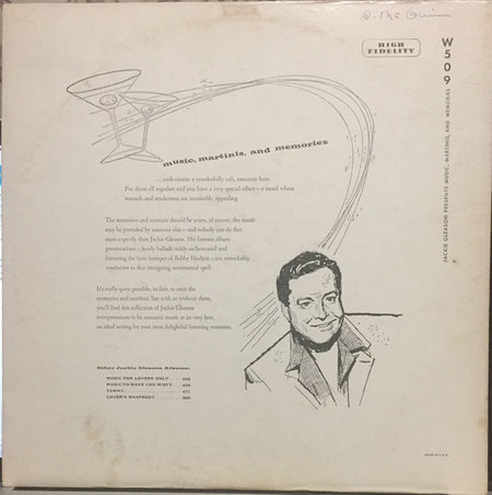 Jackie Gleason : Music, Martinis, And Memories (LP, Album, Mono, RP)