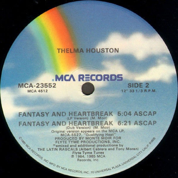 Thelma Houston : Fantasy And Heartbreak (12")