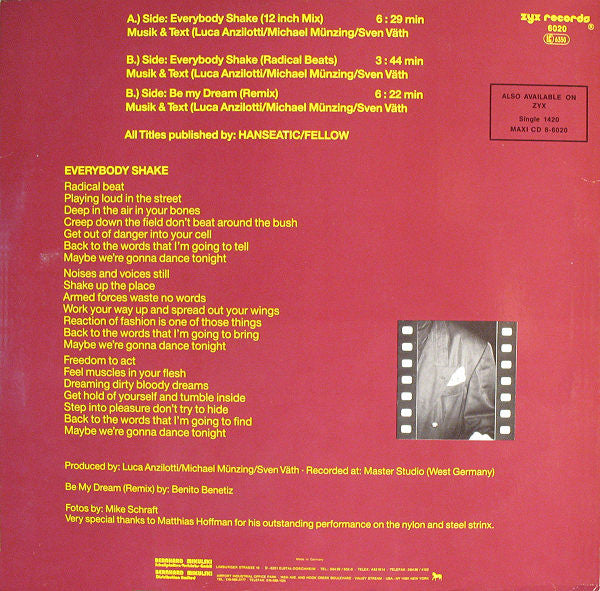Off : Everybody Shake (12", Maxi)