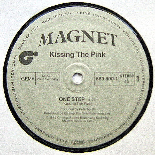 Kissing The Pink : One Step (12", Maxi)