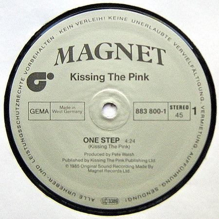 Kissing The Pink : One Step (12", Maxi)