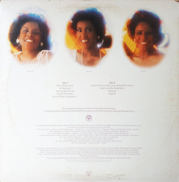 The Emotions : Rejoice (LP, Album, Aud)