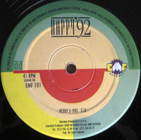 Happy '92 : Strauss In My House (12")