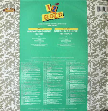 Break Machine : Street Dance / Break Dance Party (12")