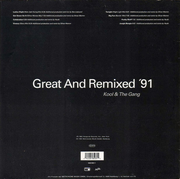 Kool & The Gang : Great And Remixed '91 (LP, Comp)