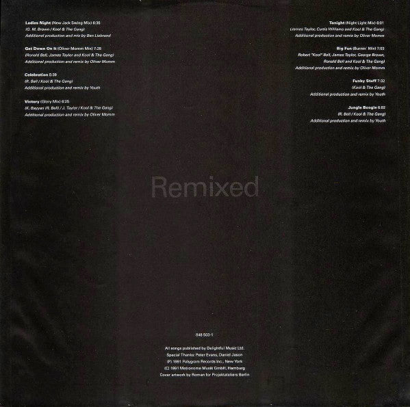 Kool & The Gang : Great And Remixed '91 (LP, Comp)