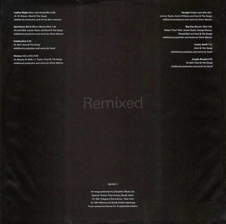 Kool & The Gang : Great And Remixed '91 (LP, Comp)