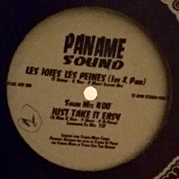 Paname Sound : Les Joies, Les Peines (Joy & Pain) (12")