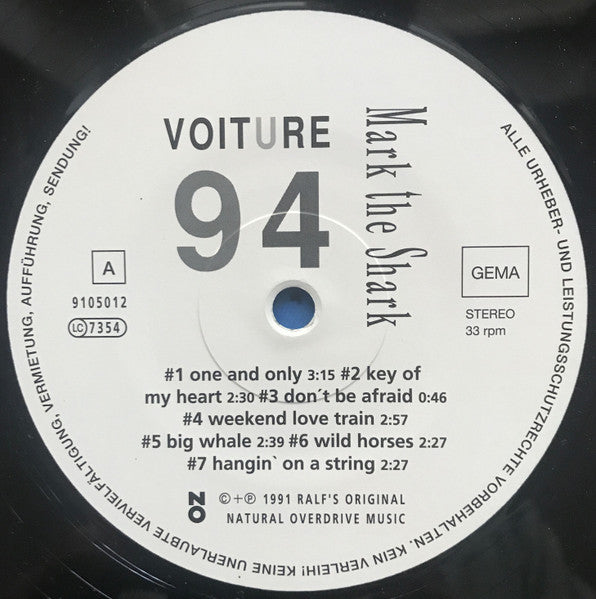Mark the Shark : Voiture 94 (12", Album)