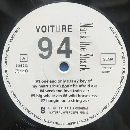 Mark the Shark : Voiture 94 (12", Album)