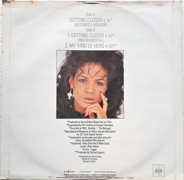 Haywoode : Getting Closer (Extended Version) (12")