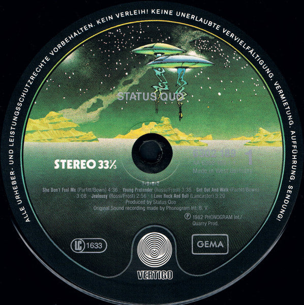 Status Quo : 1+9+8+2 (LP, Album, RE)