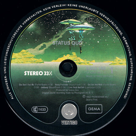 Status Quo : 1+9+8+2 (LP, Album, RE)