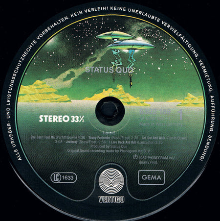 Status Quo : 1+9+8+2 (LP, Album, RE)