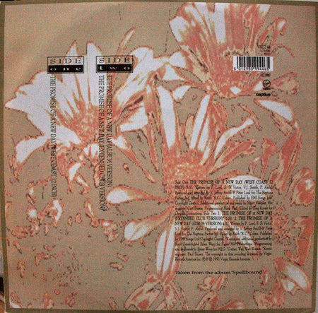 Paula Abdul : The Promise Of A New Day (12")