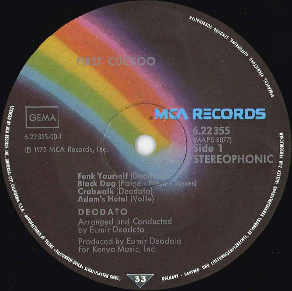 Deodato* : First Cuckoo (LP, Album)