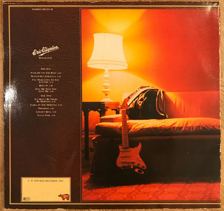 Eric Clapton : Backless (LP, Album)