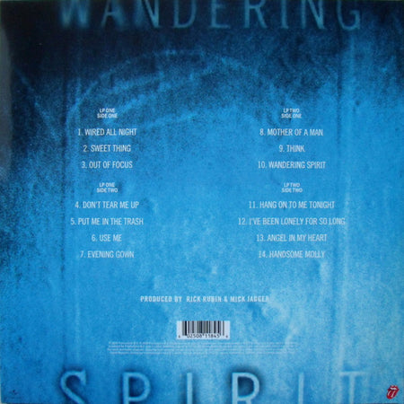 Jagger* : Wandering Spirit (2xLP, Album, RE, RM)