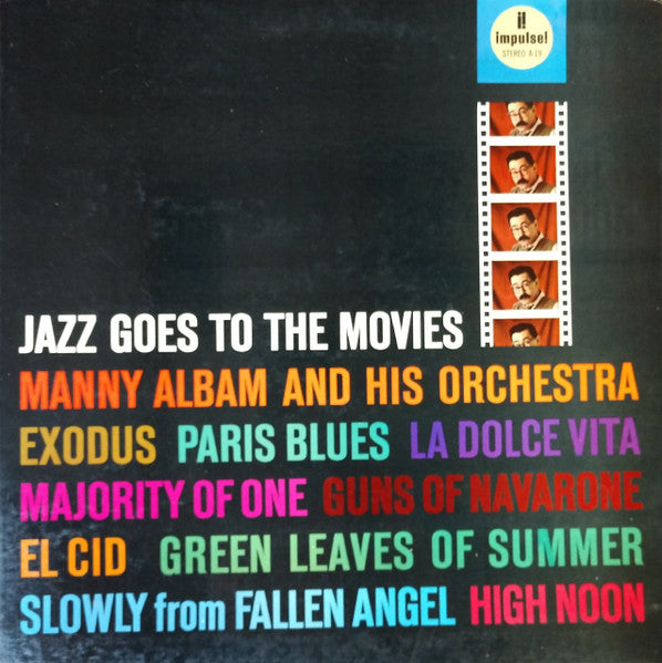 Manny Albam And His Orchestra : Jazz Goes To The Movies (LP, Album, RP)
