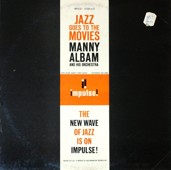 Manny Albam And His Orchestra : Jazz Goes To The Movies (LP, Album, RP)