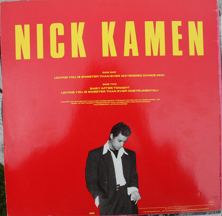 Nick Kamen : Loving You Is Sweeter Than Ever (Extended Dance Mix) (12")