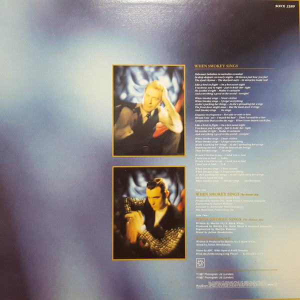 ABC : When Smokey Sings (12", Single)