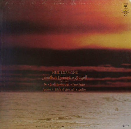 Neil Diamond : Jonathan Livingston Seagull (Original Motion Picture Sound Track) (LP, Album, RE, Gat)