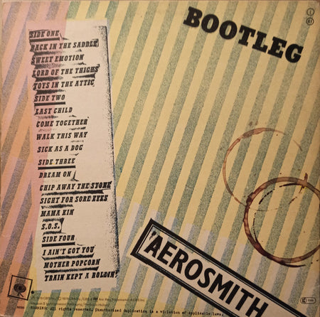 Aerosmith : Live! Bootleg (2xLP, Album)